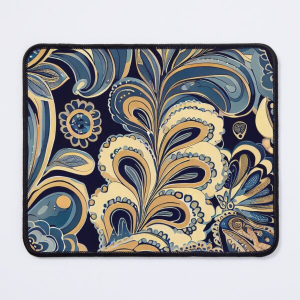 Item preview, Paisley Blooms, Oriental designed and sold by gringourmand.