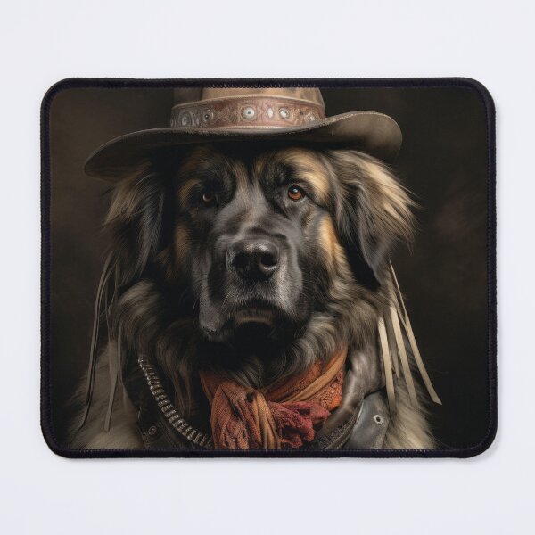 Item preview, Cowboy Dog - Leonberger designed and sold by Merchgard.
