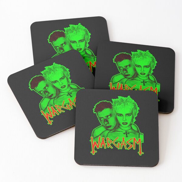 Item preview, London punk duo wargasm designed and sold by MetalSatyrShop.