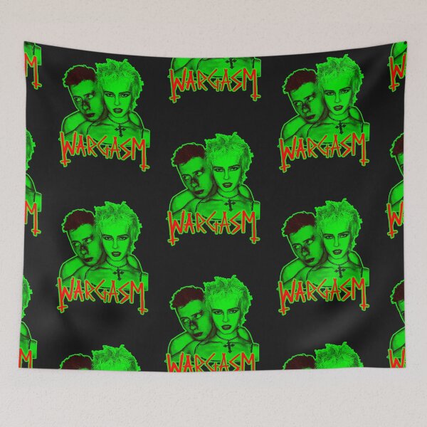 Item preview, London punk duo wargasm designed and sold by MetalSatyrShop.