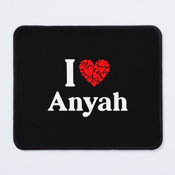 Item preview, Anyah Heart - I Love Anyah designed and sold by MiraclePitts.