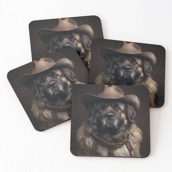 Item preview, Cowboy Dog - Leonberger designed and sold by Merchgard.