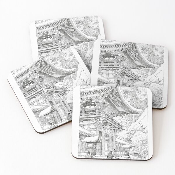 Item preview, Snow in Kamigano Shrine, after Takeji Asano designed and sold by Th-inker.