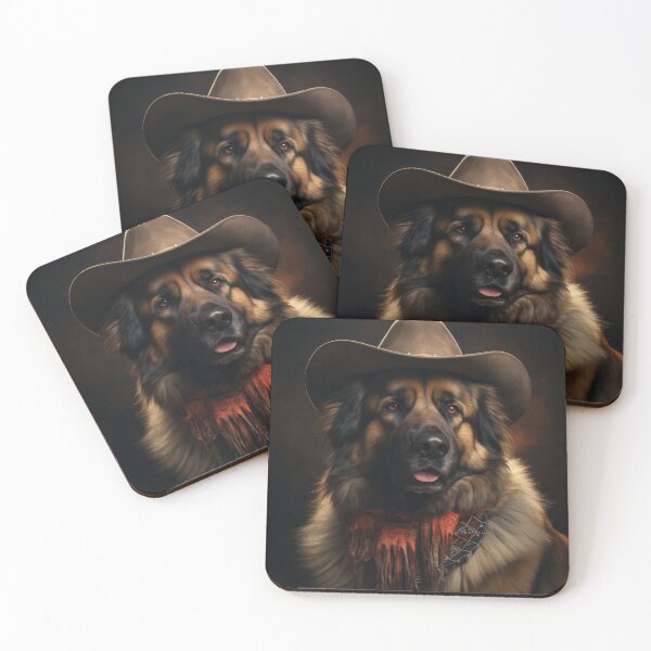 Item preview, Cowboy Dog - Leonberger designed and sold by Merchgard.