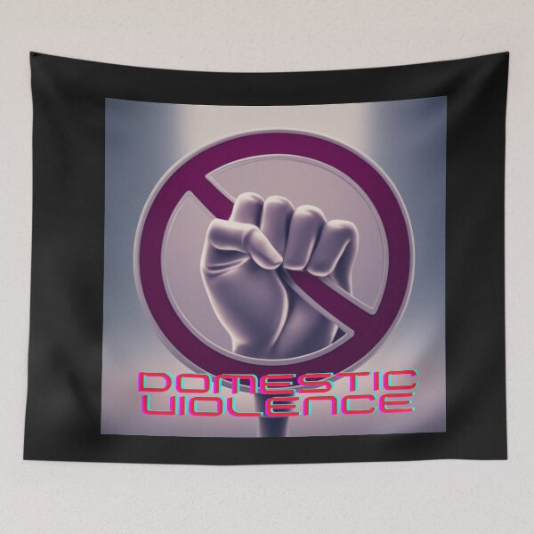 Item preview, DOMESTIC VIOLENCE AWARENESS NO designed and sold by carlos crane.