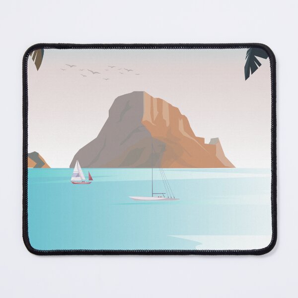 Item preview, Ibiza Spain travel poster designed and sold by Arctic frame studio.