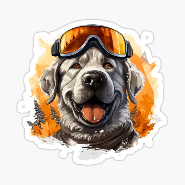 Artikel-Vorschau von Kangal Ski Elegance: Vector Winter Warrior T-Shirt, designt und verkauft von Moisky Patterns.