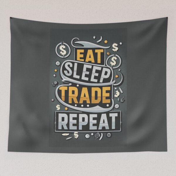 Item preview, Eat, Sleep, Trade, Repeat designed and sold by Sketch-Shack.