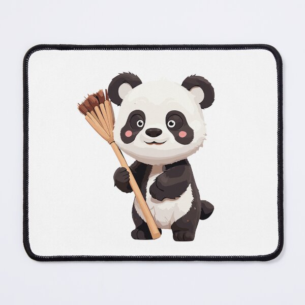 Artikelvorschau, Niedlicher Zootier-Riesen-Troll-Panda-Bär-Greifbesen aus Bambus entworfen und verkauft von Stick-Artistry.
