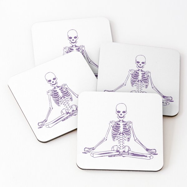 Item preview, Meditative Remains: A Skeleton's Serenity designed and sold by HeavenRoad.