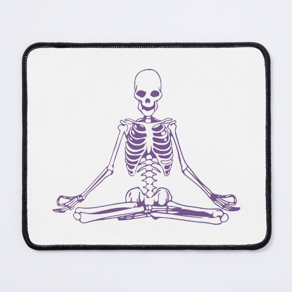 Item preview, Meditative Remains: A Skeleton's Serenity designed and sold by HeavenRoad.