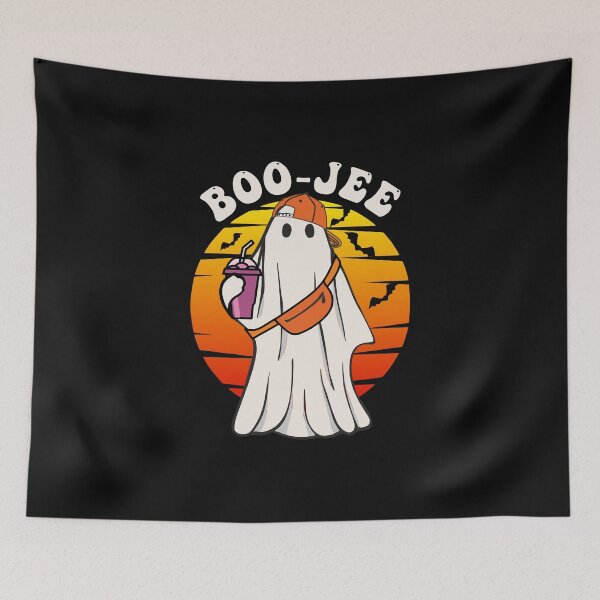 Item preview, Spooky Season Ghost Hipster Cute Halloween Costume Boo-Jee designed and sold by alenaz.