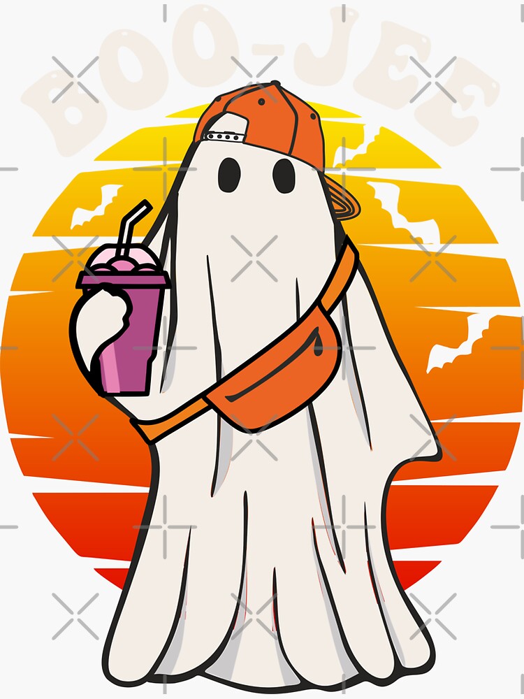  Spooky Season Cute Ghost Halloween Costume Boujee Boo-Jee  Sweatshirt : Clothing, Shoes & Jewelry