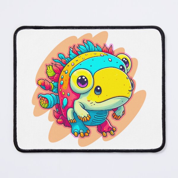 Item preview, Cute Robot Axolotl designed and sold by kornkokoro.