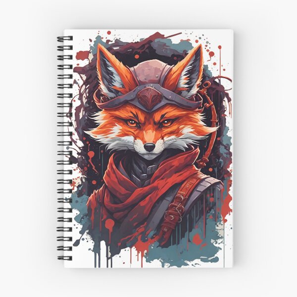 Item preview, fox in the future designed and sold by ADShops1.