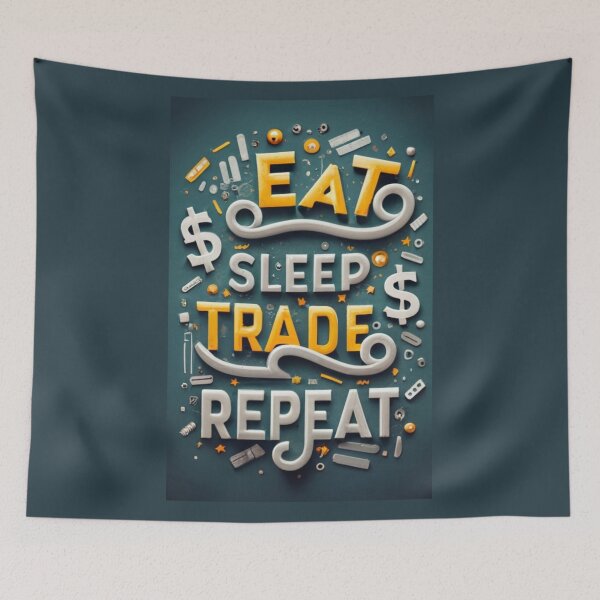 Item preview, Eat, Sleep, Trade, Repeat designed and sold by Sketch-Shack.