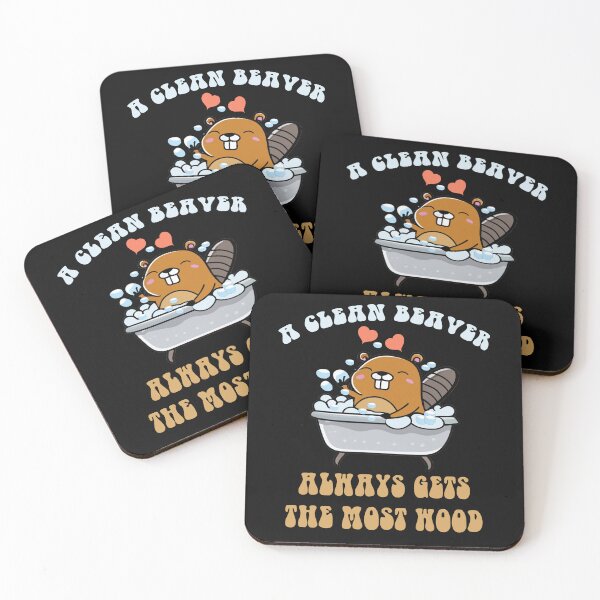 Item preview, Funny Dirty Joke A Clean Beaver Always Gets The Most Wood Adult Humor designed and sold by Cute & Sassy Custom Gifting Boutiques.