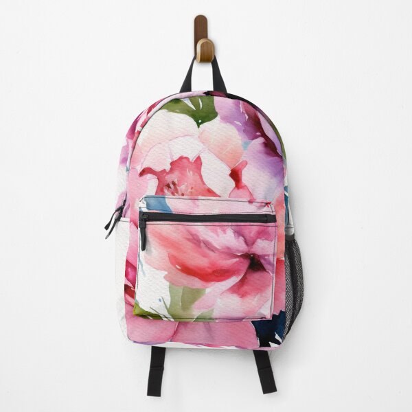 Item preview, Peonies flower in Watercolor Painting/Art Print/Poster designed and sold by MahsaWatercolor.