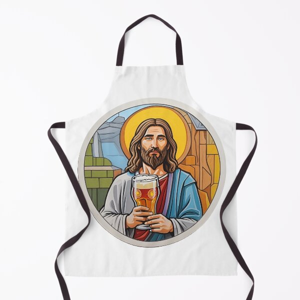 Item preview, Jesus drinking beer designed and sold by ADShops1.