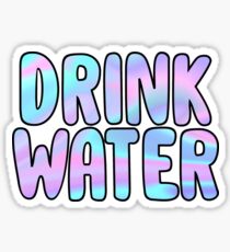 Drink Water Sticker