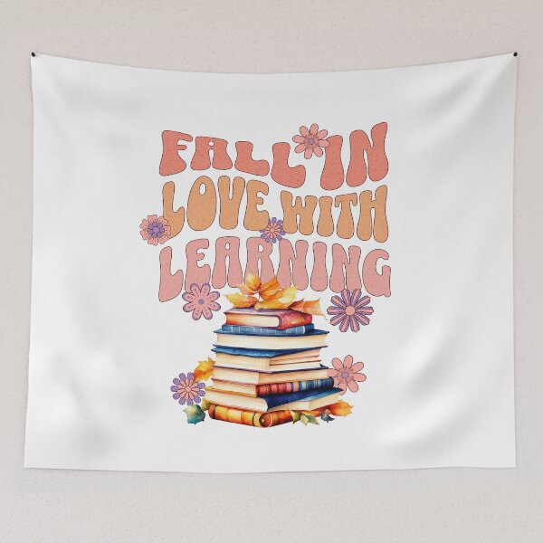 Item preview, Fall in love with learning designed and sold by LuvleighArt.