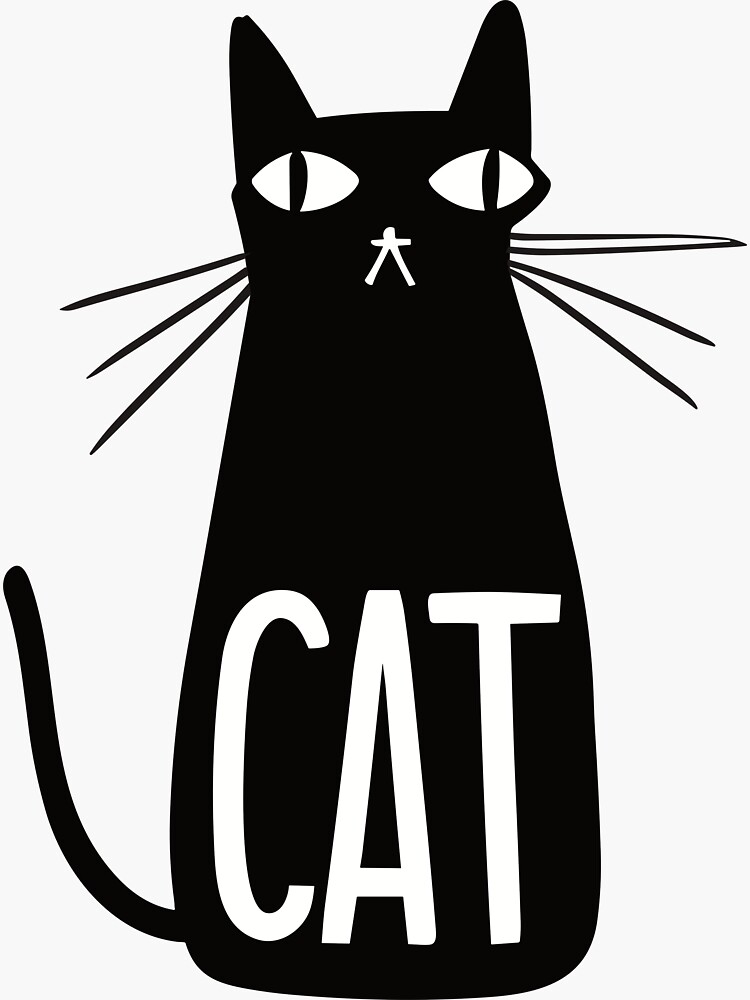 Cool Black Hepcat | Sticker