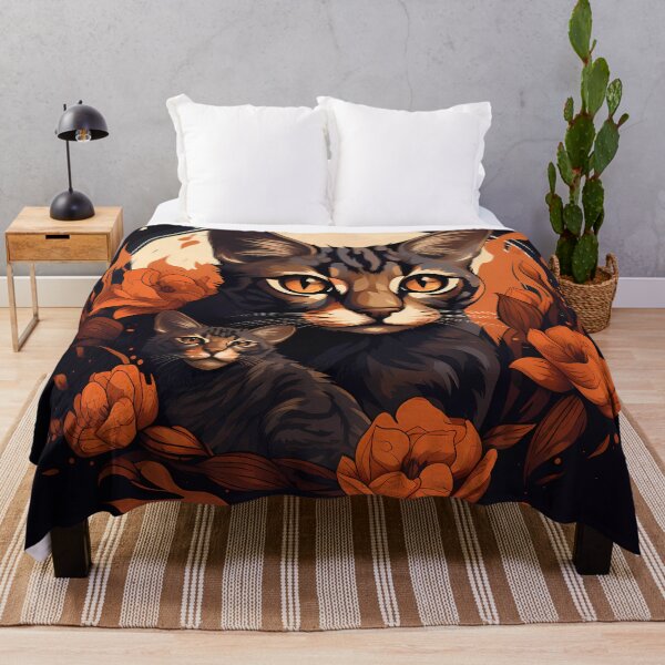 Item preview, Cute lovely cat mom and child designed and sold by embraceyoursoul.