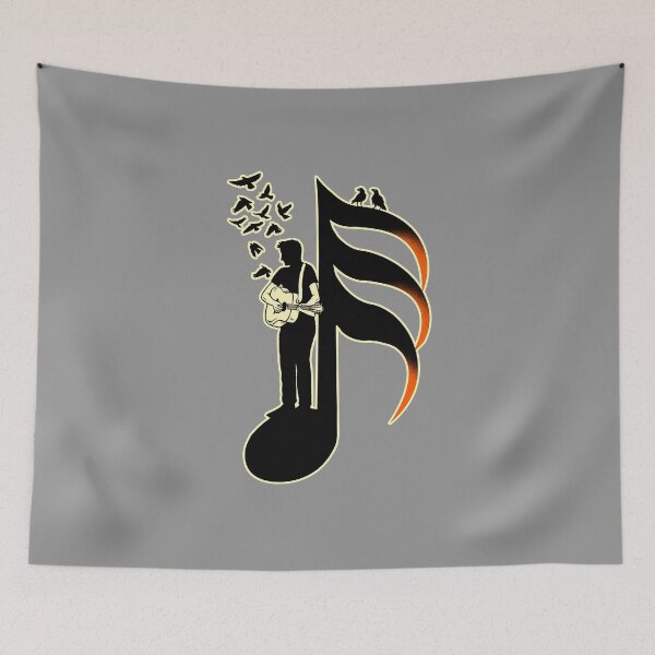 Item preview, Guitarist Musician - thirty-second note designed and sold by barmalisiRTB.