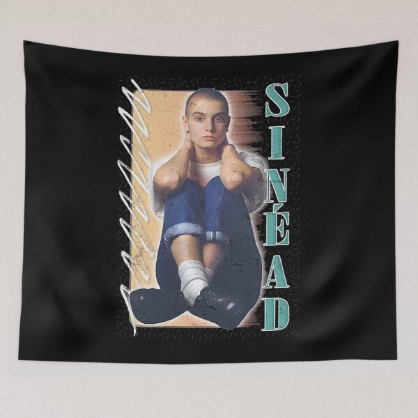 Item preview, Sinead O'Connor - 90s Aesthetic Fan Design designed and sold by ArtFashionFlyn.