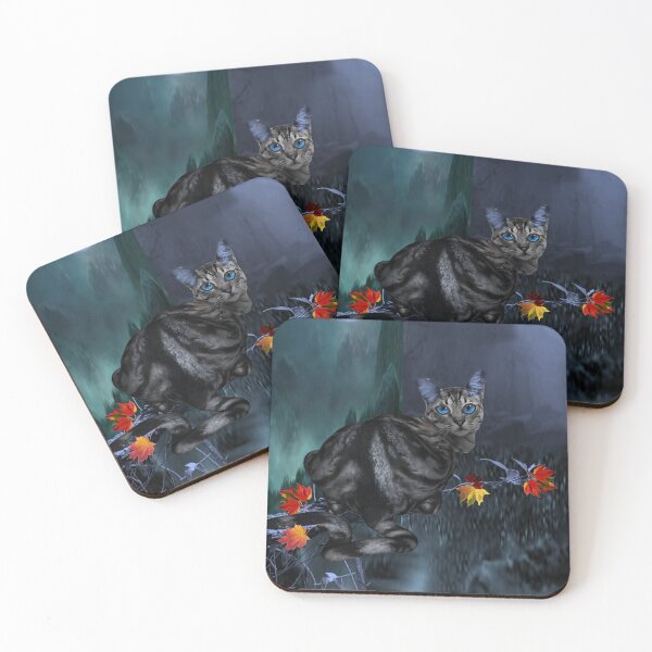 Item preview, Blue Eyed Cat Lounging in The Light Of A Blue Moon designed and sold by Patricia Brown.