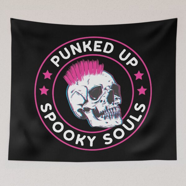Item preview, Punked Up Spooky Souls: Halloween Rebellion designed and sold by Singhe Design.