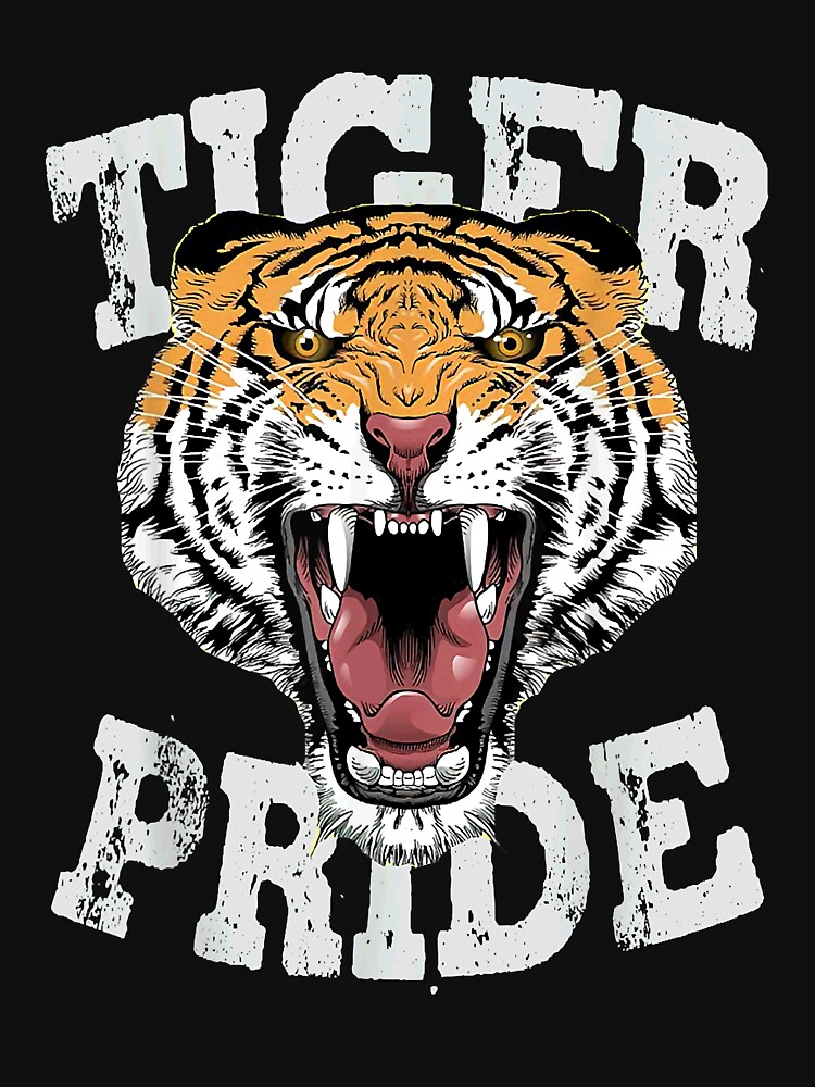 Tigers Sweatshirt, Tiger Shirt, Tiger Pride, Retro School Spirit Shirts,  Tigers Football, Football Mom Shirt, Go Tigers, Vintage School Tee 