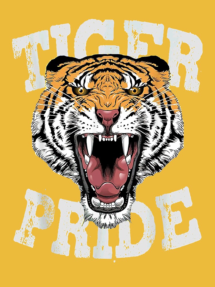 Tigers Sweatshirt, Tiger Shirt, Tiger Pride, Retro School Spirit Shirts,  Tigers Football, Football Mom Shirt, Go Tigers, Vintage School Tee 