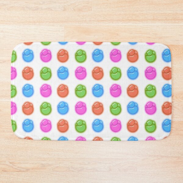 Item preview, Bubble Sticker Pack with Blue, Pink, Red-Orange, and Green Cute Rainbow Colors by Zeesdesign on Redbubble designed and sold by ZEESDESIGN.
