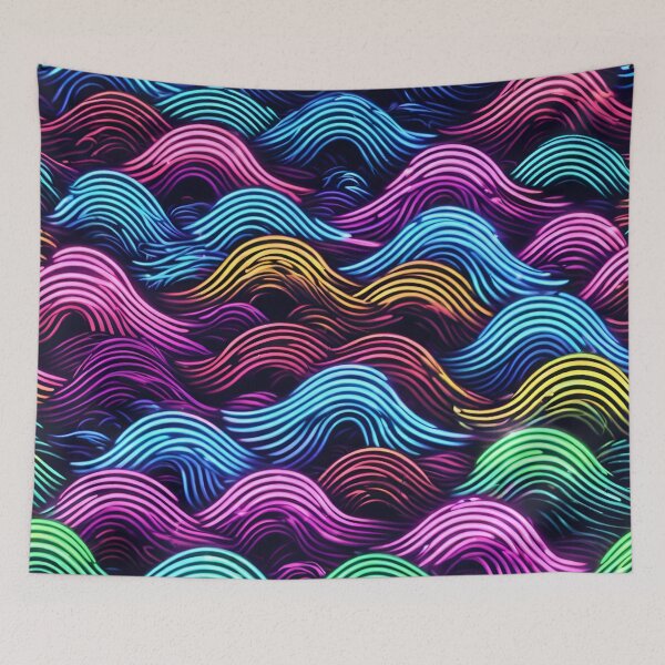 Item preview, Waves in Bright Light designed and sold by SeamCraft.