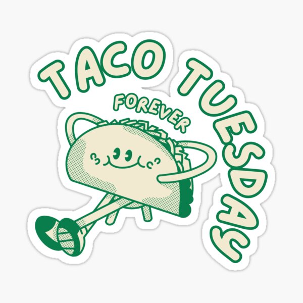 Item preview, Taco Tuesday Forever designed and sold by DesignDazzles.