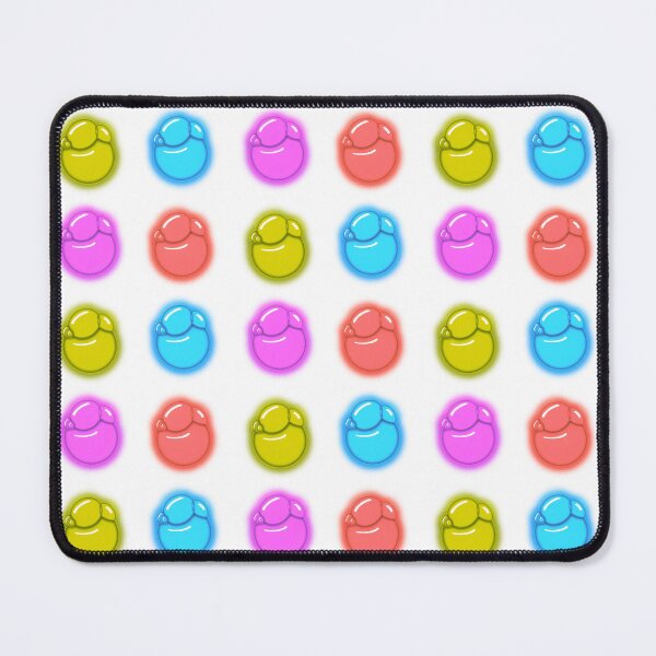 Item preview, Bubble Sticker Pack with Light Blue, Pink, Red, and Yellow, Cute Rainbow Colors by Zeesdesign on Redbubble designed and sold by ZEESDESIGN.