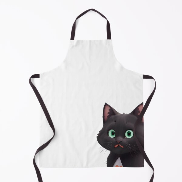 Item preview, Cute Black Colored Cat designed and sold by Anshu32.