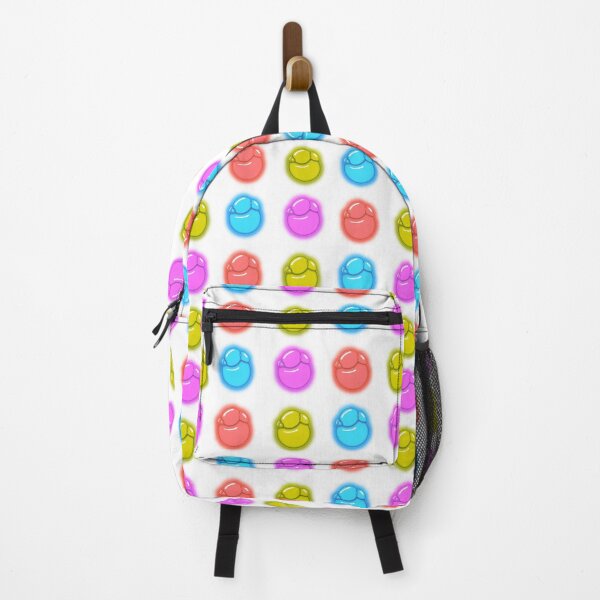 Item preview, Bubble Sticker Pack with Light Blue, Pink, Red, and Yellow, Cute Rainbow Colors by Zeesdesign on Redbubble designed and sold by ZEESDESIGN.