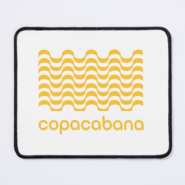 Item preview, Diseño retro de la playa de Copacabana Brasil designed and sold by analogue_rock.