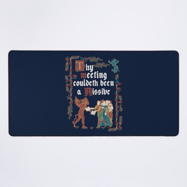 Item preview, Could Have been an Email Medieval Style - funny retro vintage English history designed and sold by Nemons.