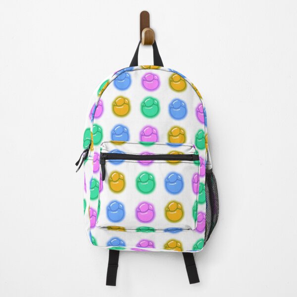 Artikelvorschau, Bubble Sticker Pack mit niedlichen Regenbogenfarben Gelb-Orange, Grün, Blau, Rosa von Zeesdesign auf Redbubble entworfen und verkauft von ZEESDESIGN.
