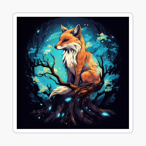 Item preview, Fox spiritual guardian designed and sold by embraceyoursoul.