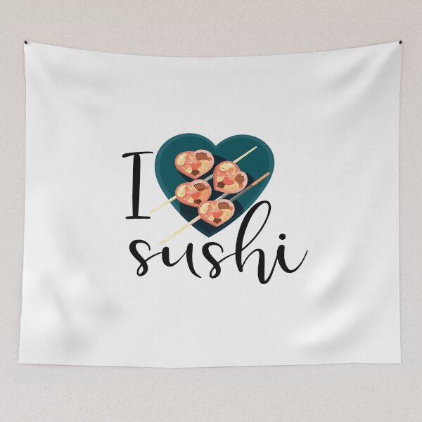 Item preview, Exotic sushi. I love sushi. designed and sold by Anastasiia Yurevych.