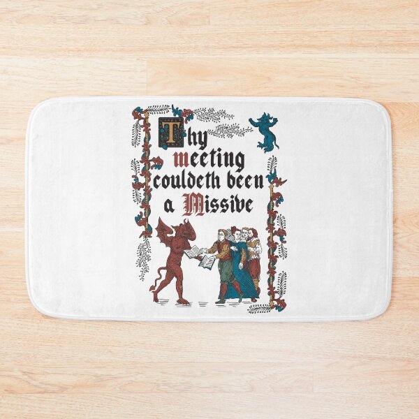 Item preview, Copy of Could Have been an Email Medieval Style - funny retro vintage English history designed and sold by Nemons.