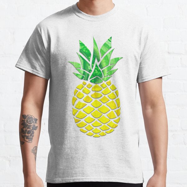 Pineapple Acrylic Pour Classic T-Shirt