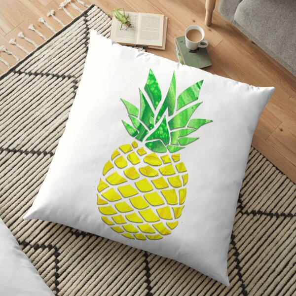 Pineapple Acrylic Pour Floor Pillow
