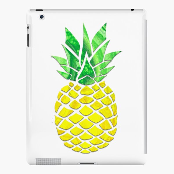 Pineapple Acrylic Pour iPad Snap Case