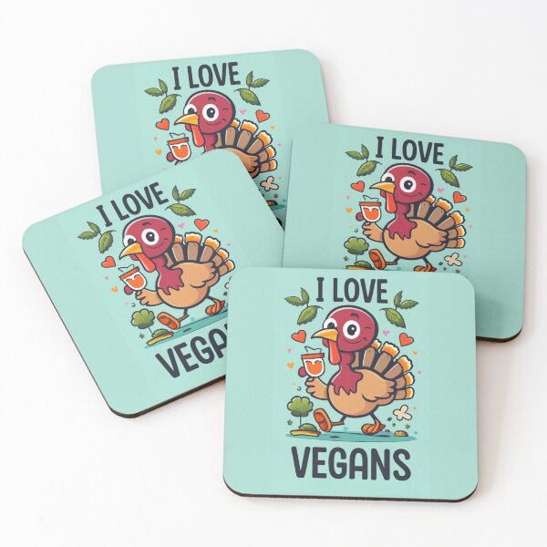 Item preview, I Love Vegans designed and sold by Sketch-Shack.