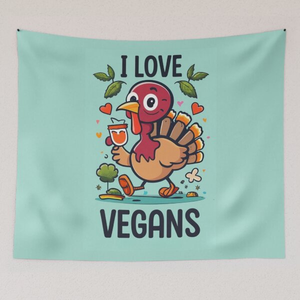 Item preview, I Love Vegans designed and sold by Sketch-Shack.